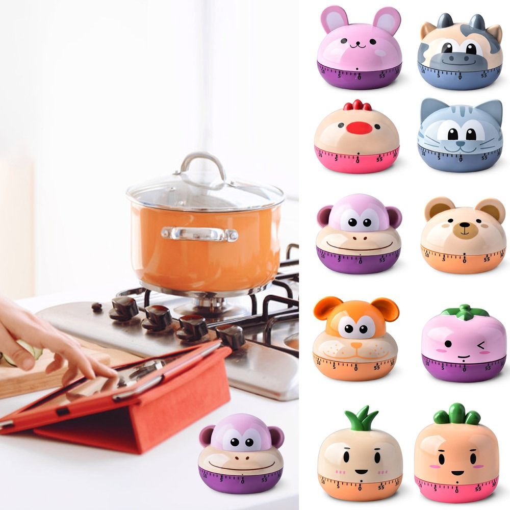 Commercial Kitchen Timer - Animal bonito temporizador mecânico estudante aprendizagem