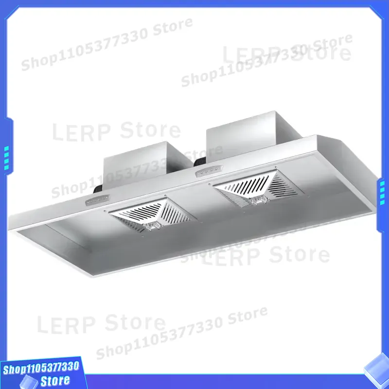 Commercial Kitchen Vent Hood Cleaning - Coifa de Parede em Aço Inoxidável