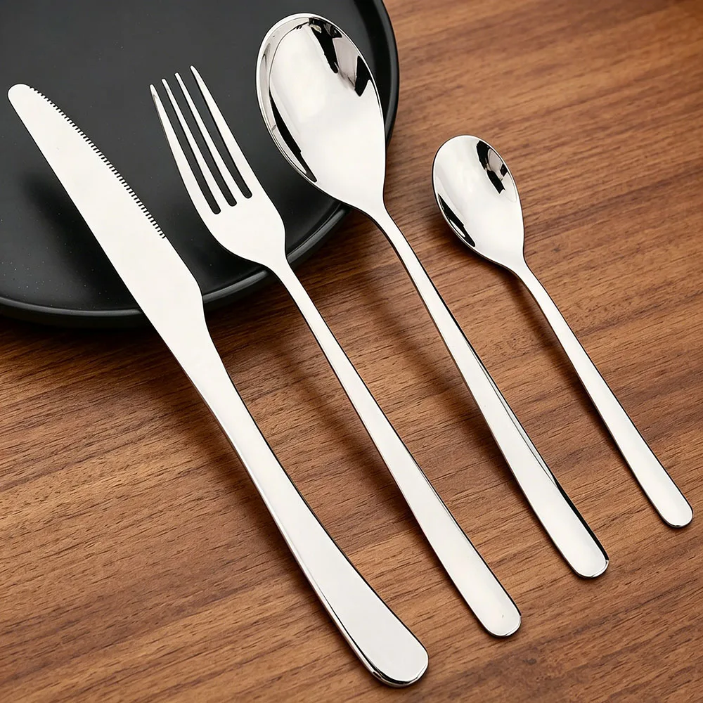 Commercial Kitchen Knife Set - Conjunto de Talheres de Aço Inoxidável