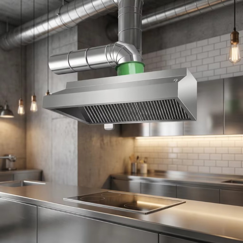 Commercial Kitchen And - Exaustor Comercial Personalizável de Parede em