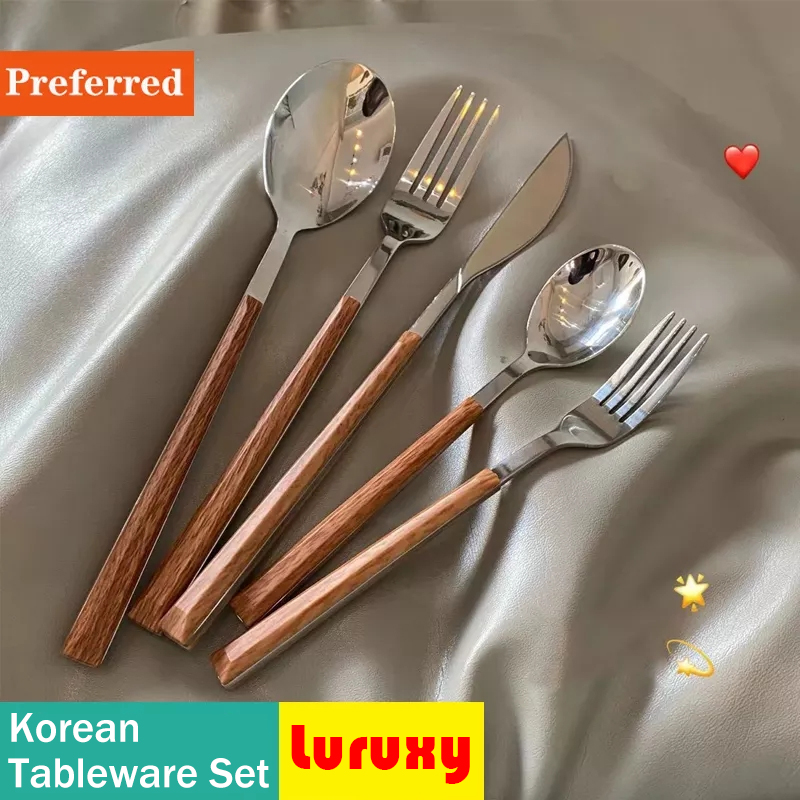 Commercial Kitchen Knife Set - Conjunto de talheres com cabo de