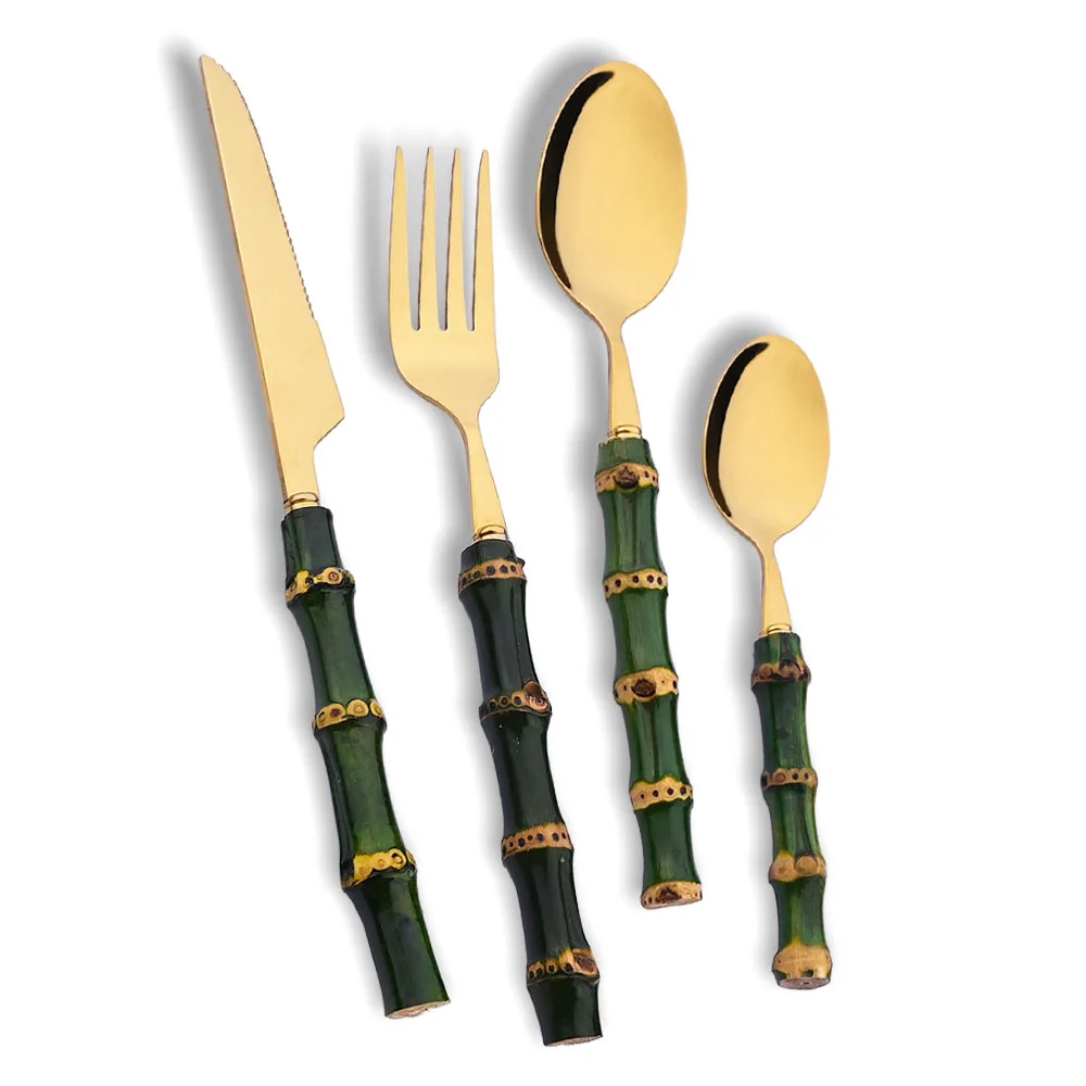 Commercial Kitchen Knife Set - Conjunto de Talheres de Aço Inoxidável