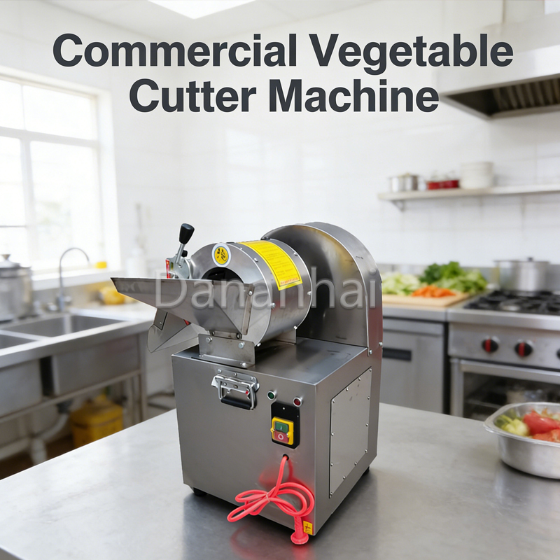 Commercial Kitchen Appliances - Máquina Elétrica Automática de Cortar Vegetais,