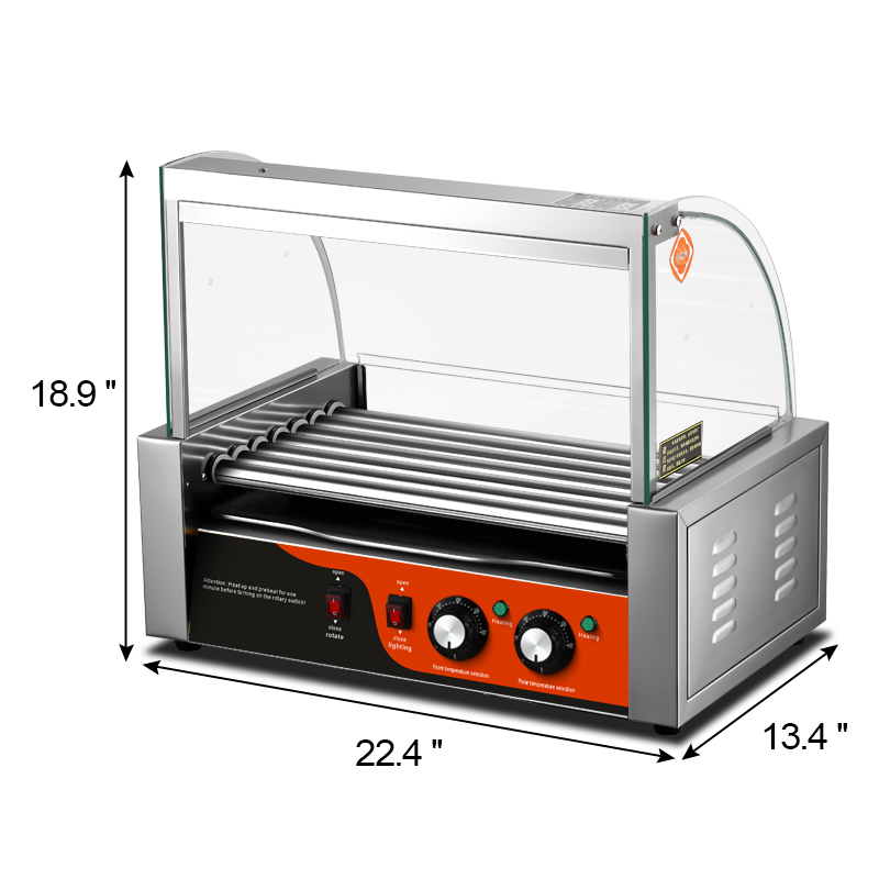 Commercial Kitchen And - Máquina de Grelhar Salsichas e Hot