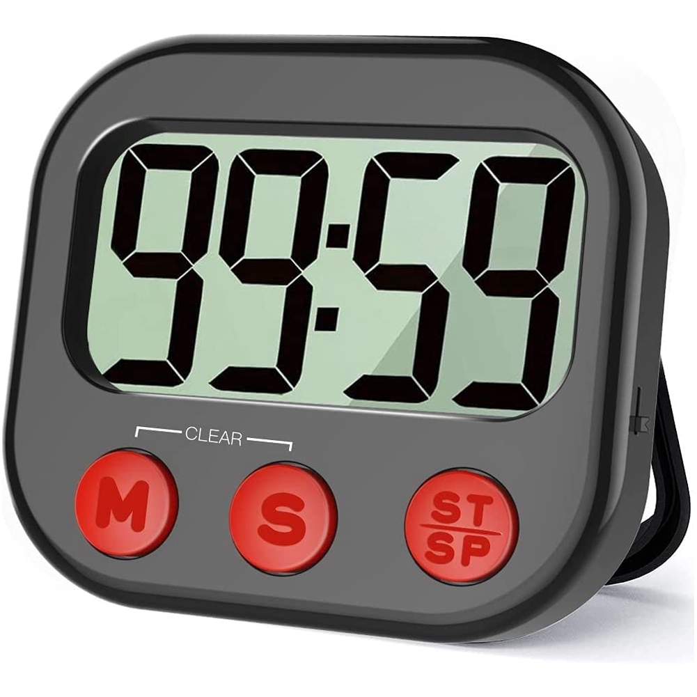 Commercial Kitchen Timer - Temporizador de cozinha visual digital, Relógio