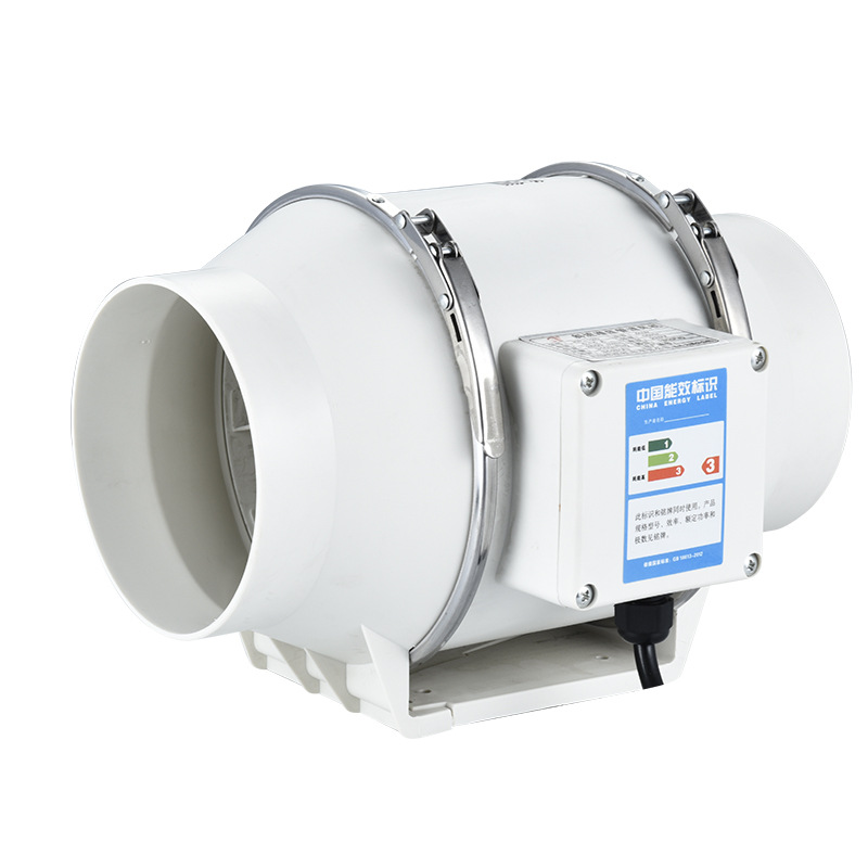 Commercial Kitchen Ventilation - Silencioso Inline Pipe Duto Fan, Exaustores