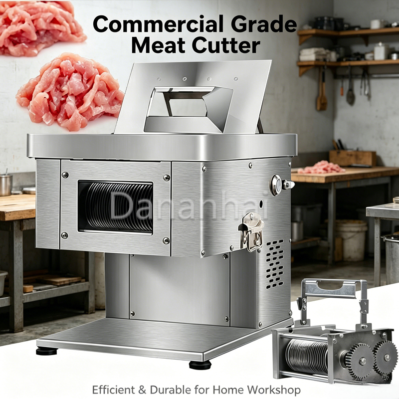 Commercial Kitchen Appliances - Processador de Alimentos Multifuncional Comercial: Fatiador
