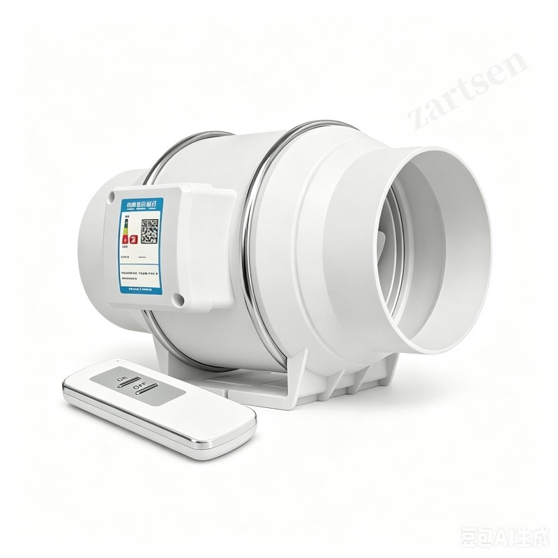 Commercial Kitchen Ventilation - Ventilador de Exaustão Silencioso para Casa,