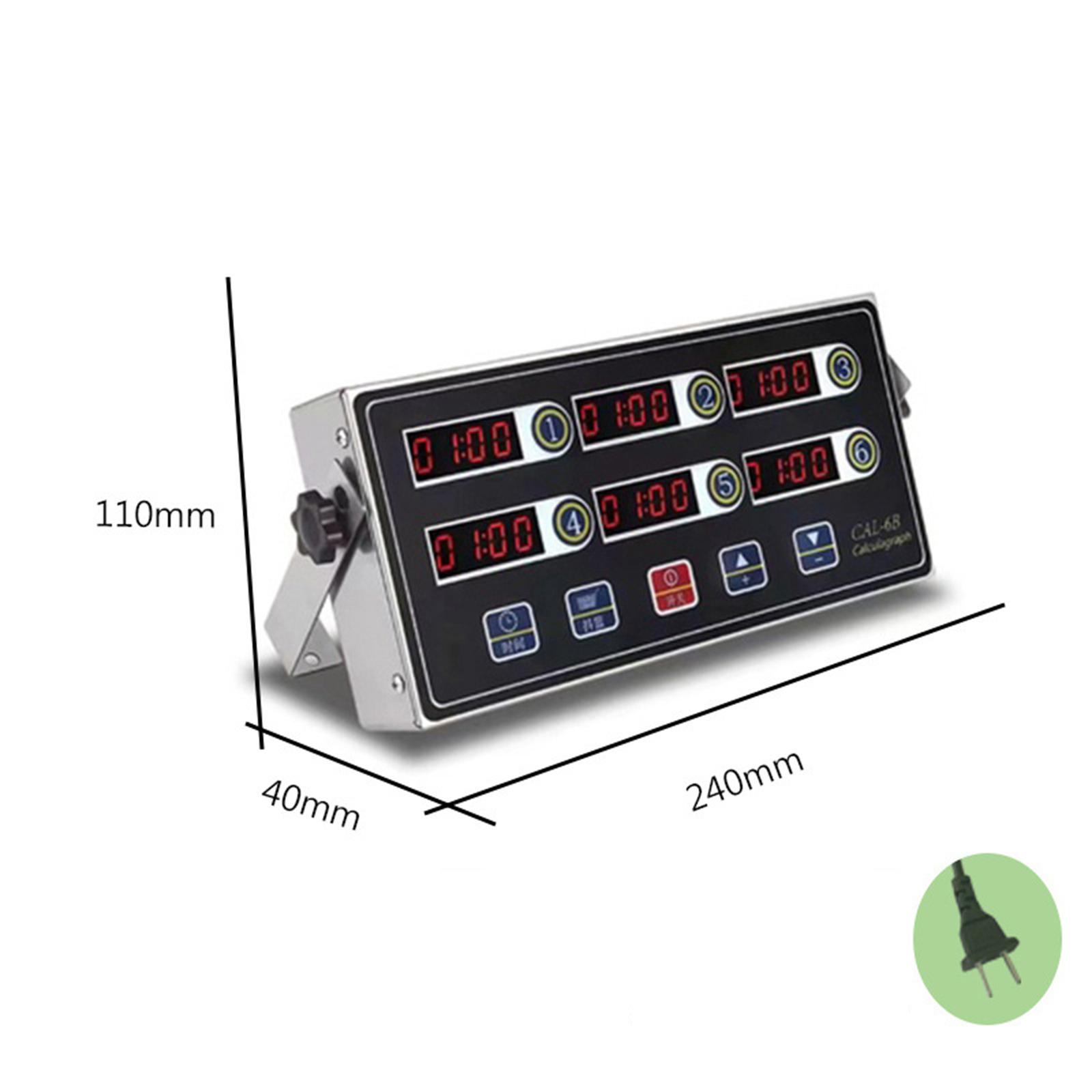 Timer Digital Programável Mult - Commercial Kitchen Timer avaliação e preço