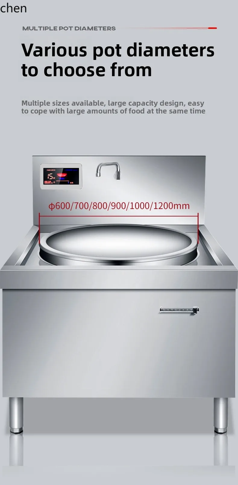 Fogão de Indução Comercial ZML - Commercial Rice Cooker avaliação e preço