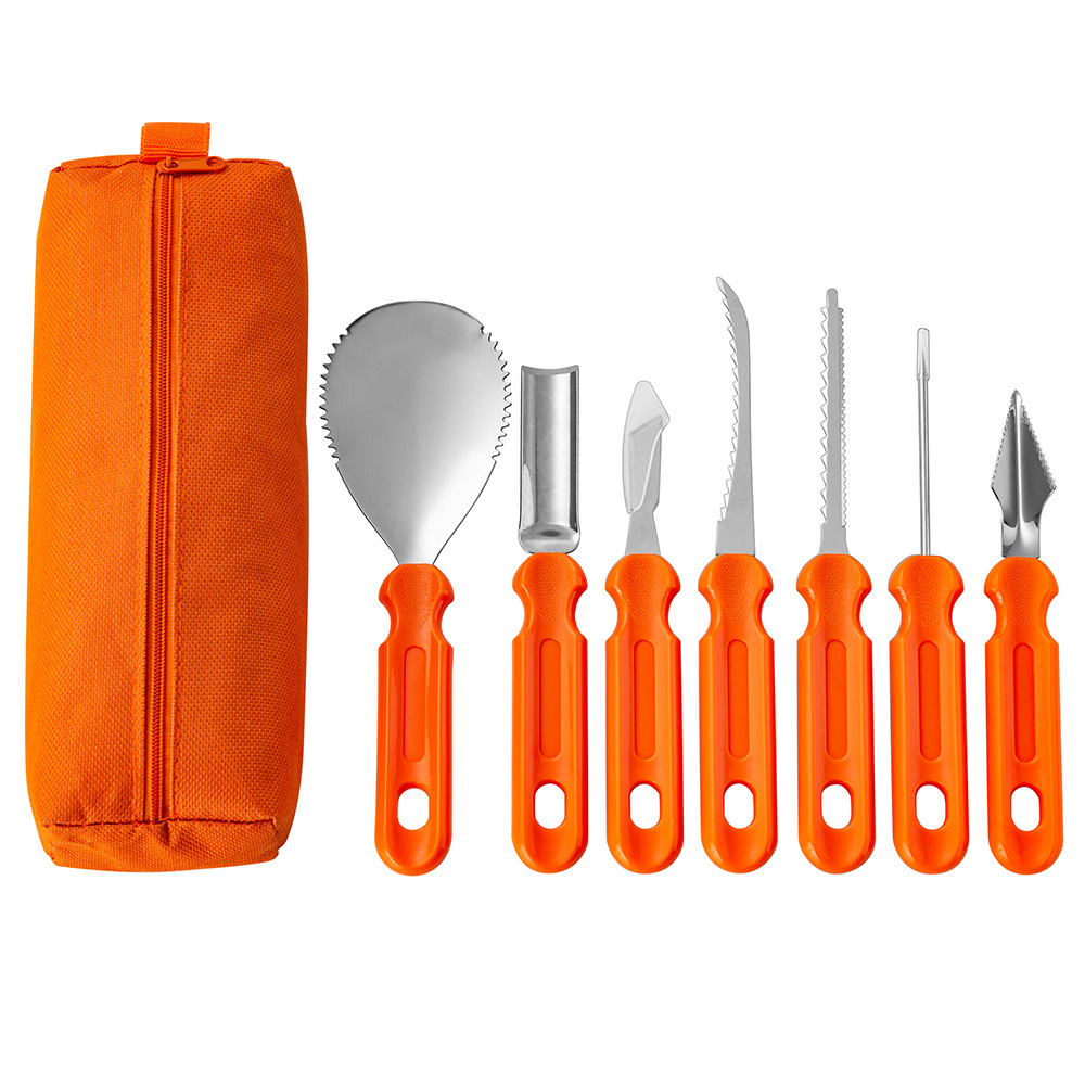 7 pçs conjunto de escultura de - Commercial Kitchen Knife Set avaliação e preço