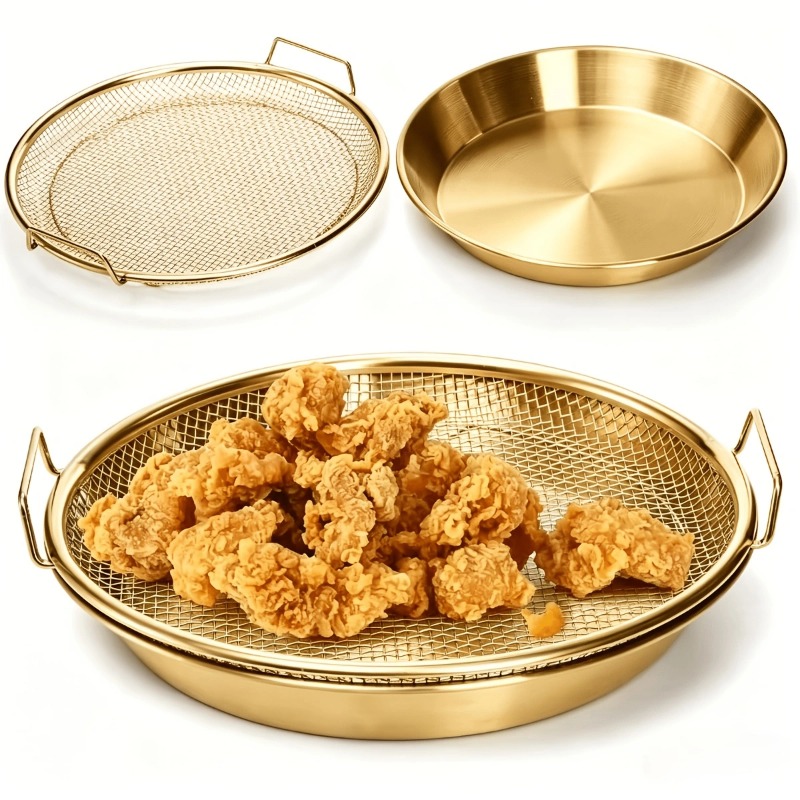 Cesto de Malha Dourado Reforça - Commercial Kitchen Appliances avaliação e preço