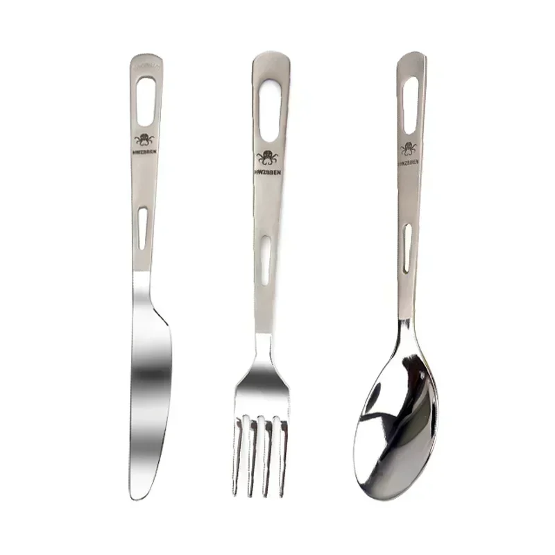 HWZBBEN-Titanium Tableware Set - Commercial Kitchen Knife Set avaliação e preço