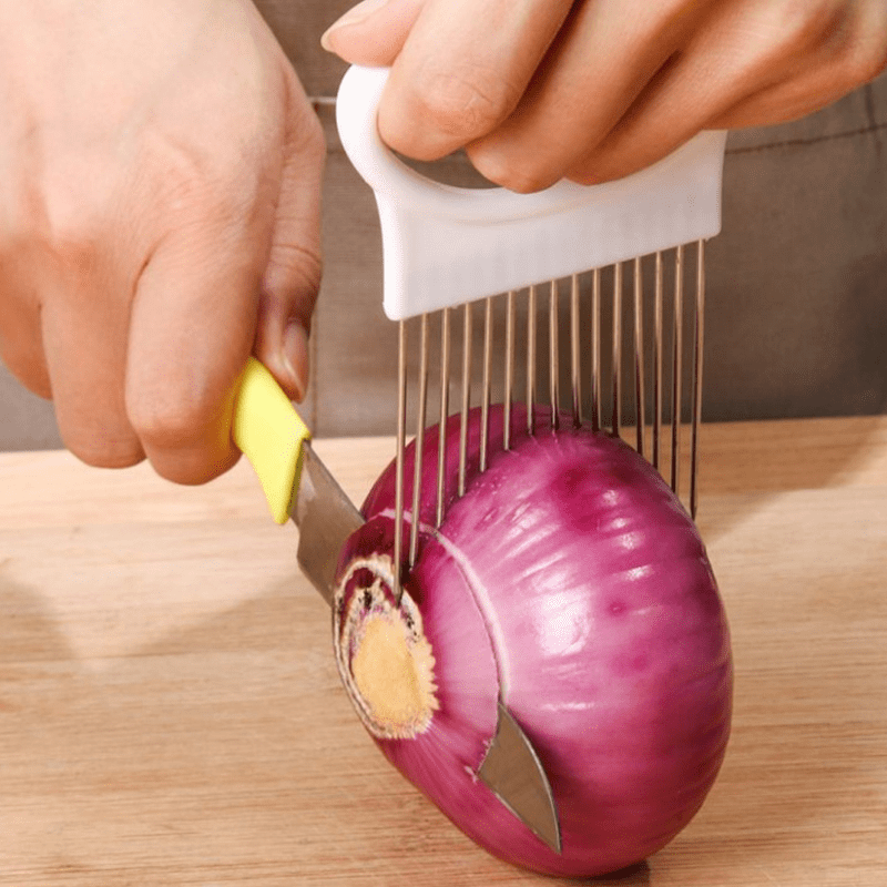 1/4PC Agulha de Cebola de Aço  - Commercial Kitchen Utensil Holder avaliação e preço