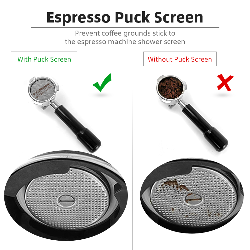 Tela de disco de café 51mm 53. - Delonghi Espresso Magnifica avaliação e preço