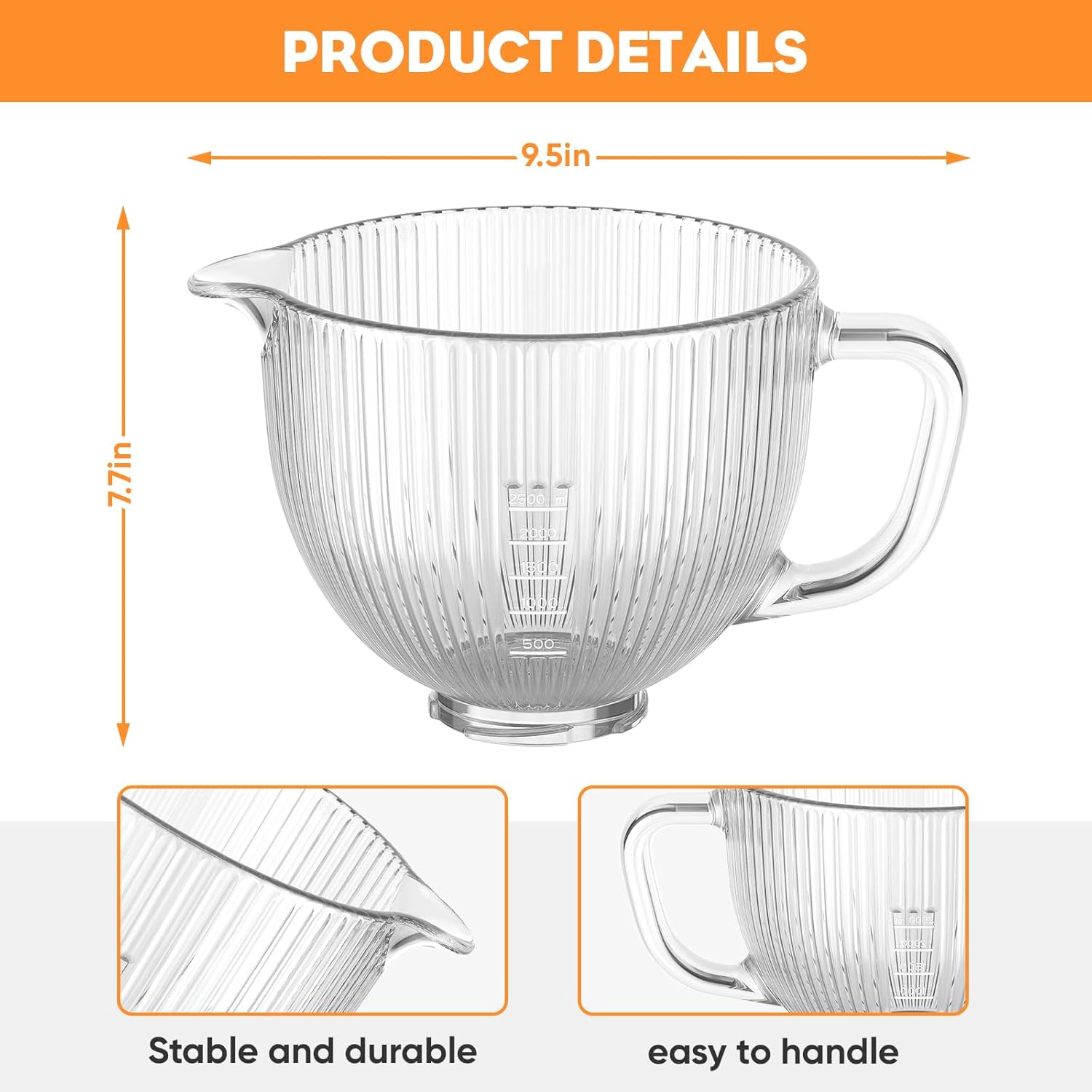 Tigela de vidro GVODE para mis - Commercial Kitchenaid avaliação e preço