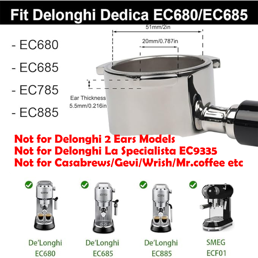 Portafilter café para a máquin - Delonghi Espresso Magnifica avaliação e preço