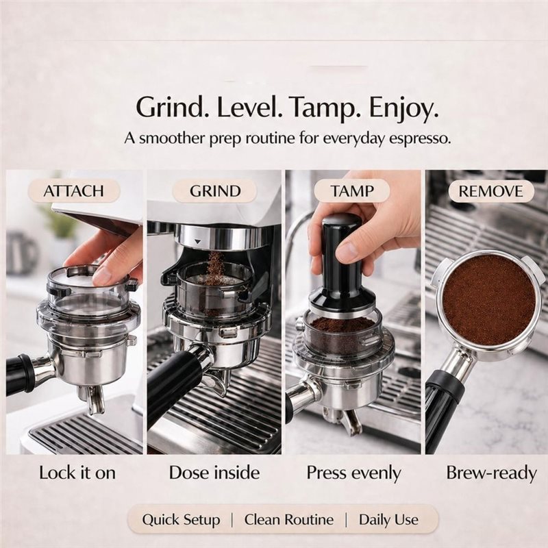 Promoção! Funil de dosagem com - Breville Espresso Barista Express avaliação e preço
