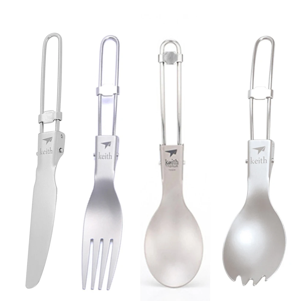 Keith colher dobrável de titân - Commercial Kitchen Knife Set avaliação e preço