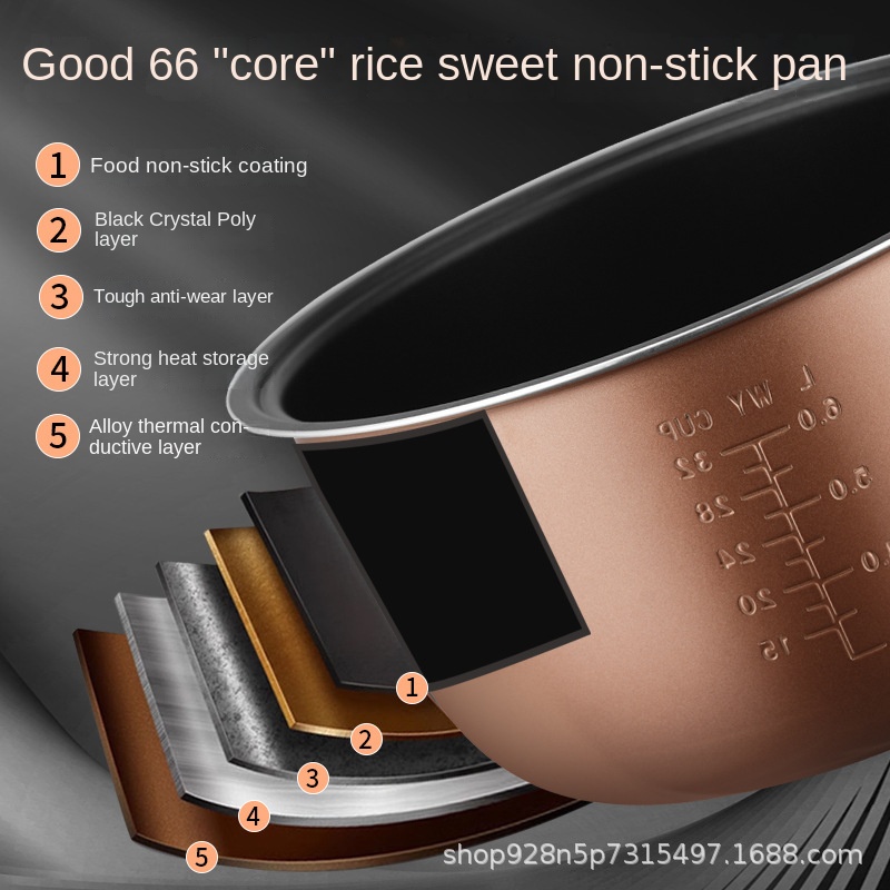 Panela de arroz comercial anti - Commercial Rice Cooker avaliação e preço