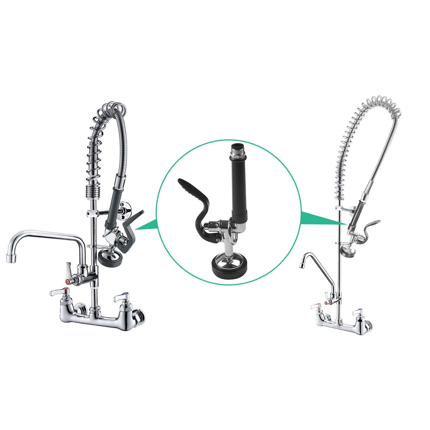 Em estoque pulverizador de pré - Commercial Kitchen Sprayer avaliação e preço