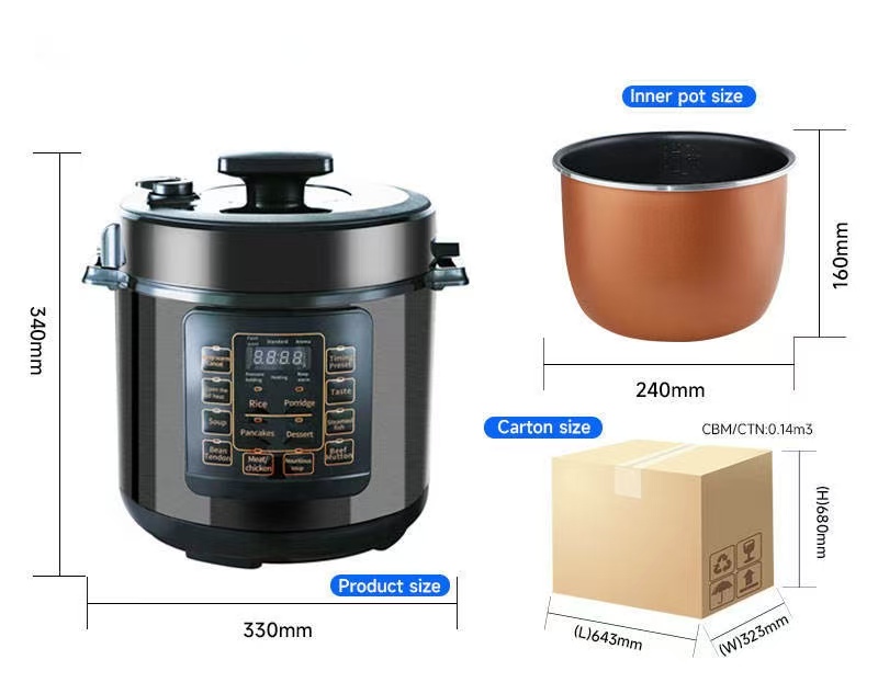 Panela de Pressão Elétrica Dom - Commercial Rice Cooker avaliação e preço