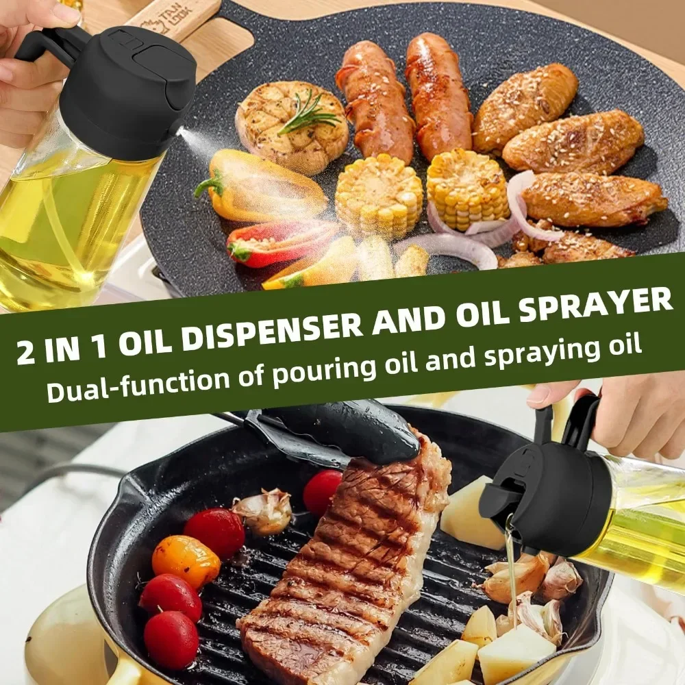 Spray de Óleo Plástico 2 em 1  - Commercial Kitchen Sprayer avaliação e preço