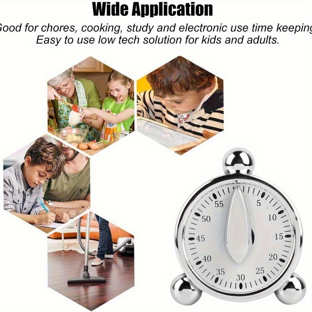 Temporizador mecânico visível, - Commercial Kitchen Timer avaliação e preço