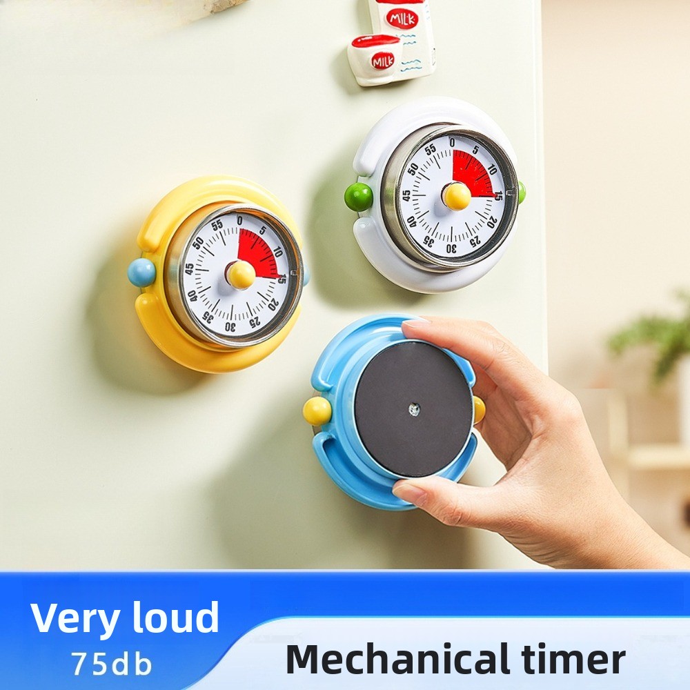Timer Mecânico Visual de 60 Mi - Commercial Kitchen Timer avaliação e preço